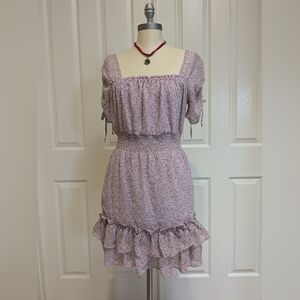 Liberty Love Light Purple Short Dress M 8/ M